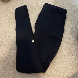 size 2 lulu lemon leggings